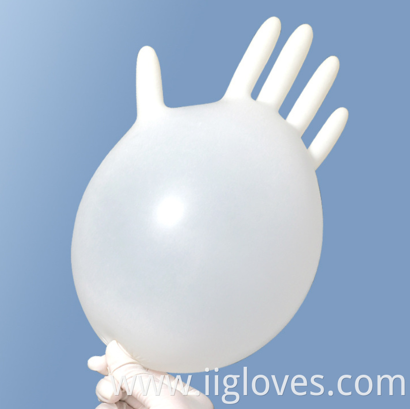 Disposable Large Supply of Latex Gloves Malaysia Thickened Latex Gloves Household Gloves Wholesale